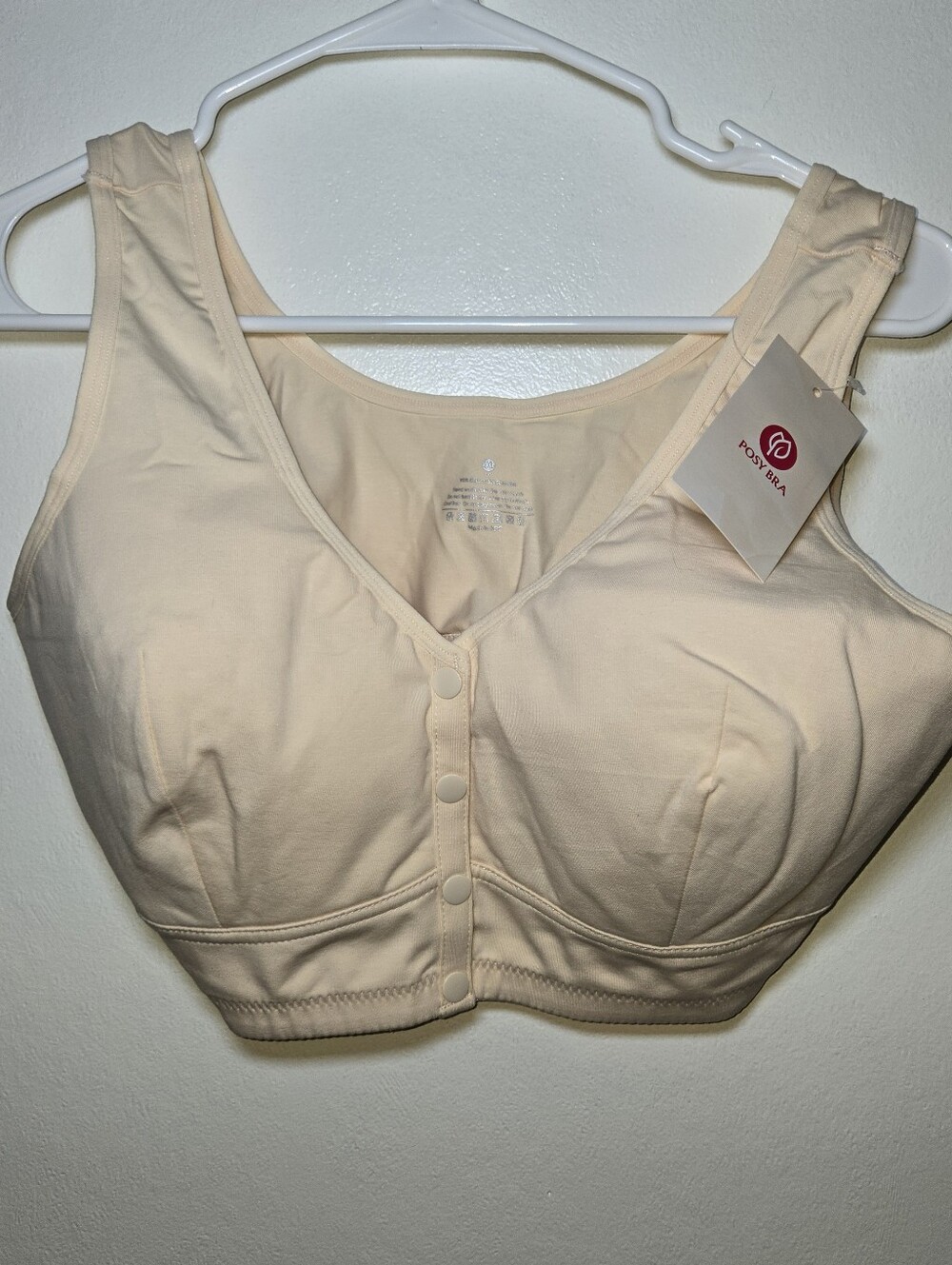 Posy Bra Size 2XL Snap Front Nude  NWT New